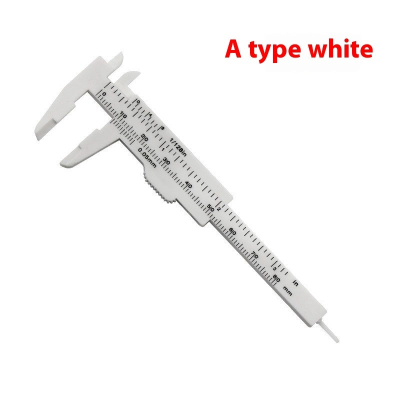 Ruler Double Scale Plastic Measuring Button Accessories Measuring Length