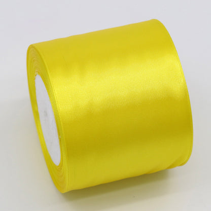 8CM Wide Ribbon Silk Colored Ribbons Wedding Supplies