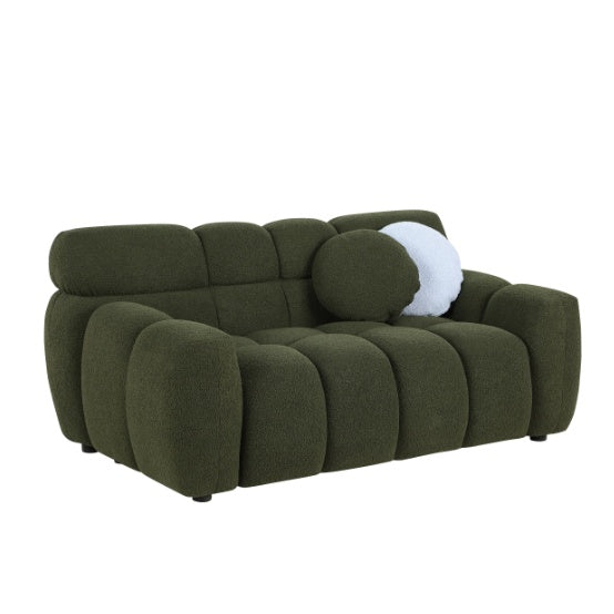 Home Upholstered Sofa Green