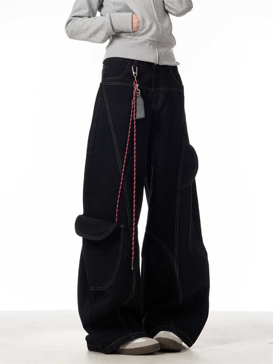 Spring New Loose Draggle-tail Trousers