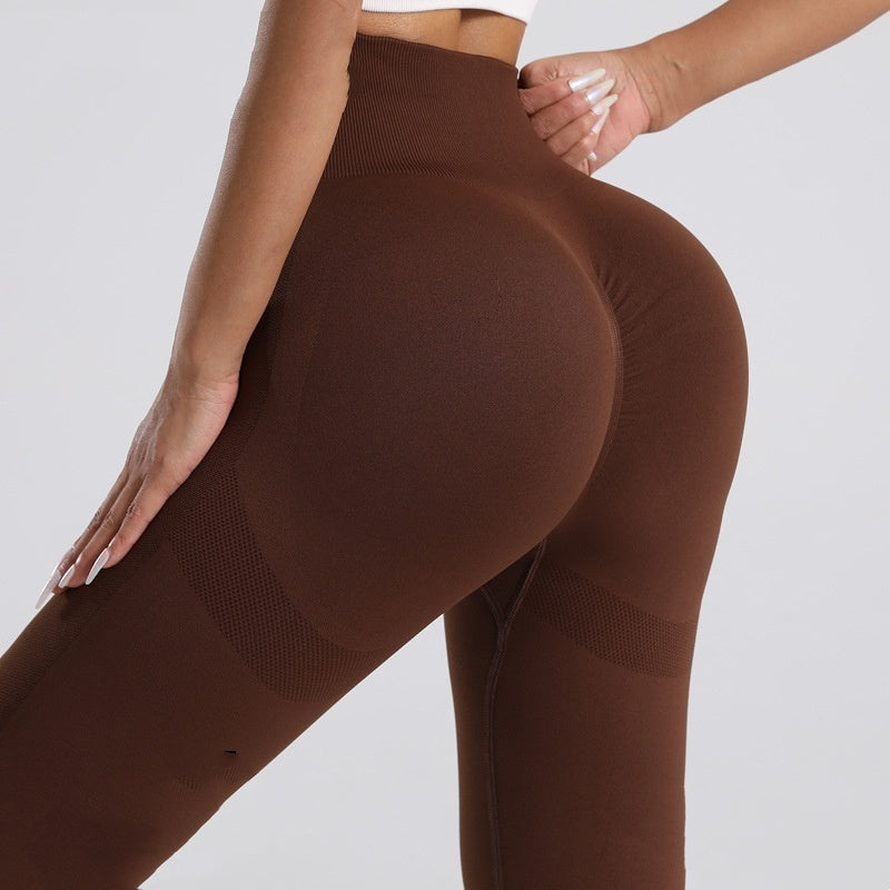 Seamless Sports High Waist Fitness Pants Yoga