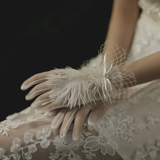 Wedding Dress Wedding Gloves Women