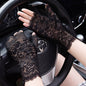 Summer Scar Cover Up Lace Short Gloves Women's Thin