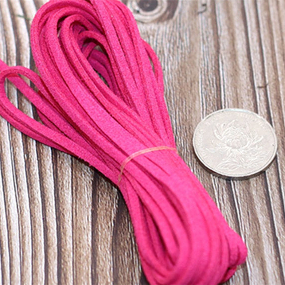 3MM DIY Bracelet Necklace Suede Rope