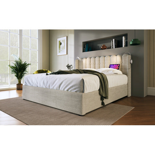 Linen Storage Space Bed Frame