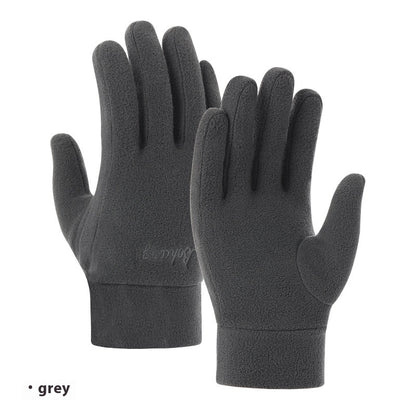 Herbst und Winter warme Polar Fleece Handschuhe Reiten dicke Mode