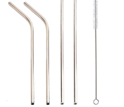 Colourful Reusable Stainless Steel Straws