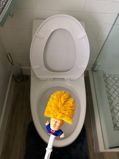 Lustige Donald Trump Toilettenbürste