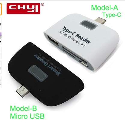 TYPE - C OTG Card Reader