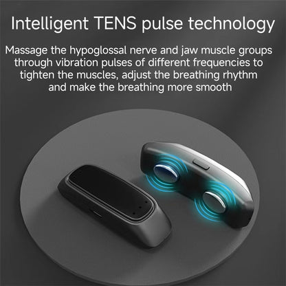 Dispozitiv inteligent anti sforăit EMS Pulse Snoring Stop Soluție eficientă Snore Sleep Aid Stimulator muscular portabil pentru reducerea zgomotului