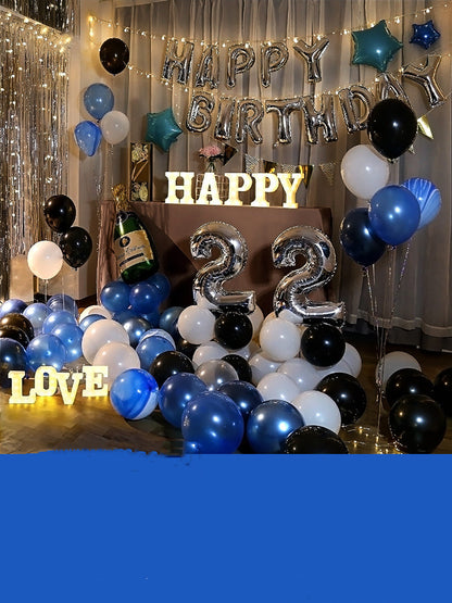 Party Decoration Balloons Happy Birthday Balloons Package