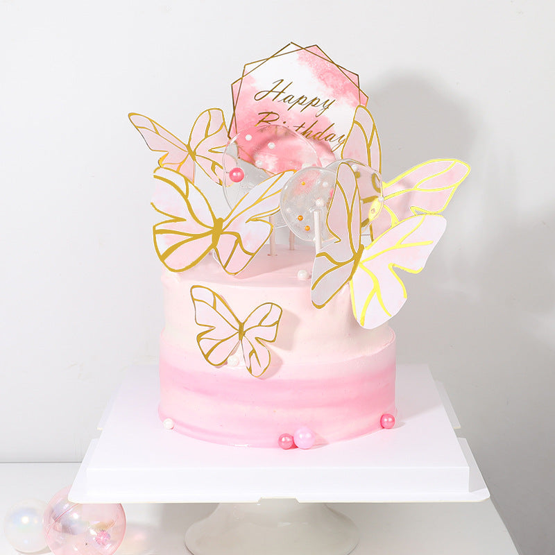 Paper cake decoration