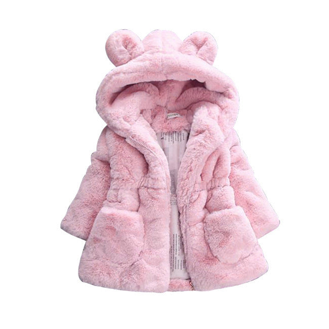 A girl's  coat for autumn and winter