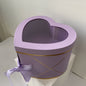 Double Layer Revolving Flower Box With Heart-shaped Window