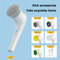 Multifunctional Electric Handheld Kitchen Household Dishwashing Brush Handheld Scrubber Bathtub Sink Bathroom Kitchen Tile Cleaning Tool Drill Brush Set With 5 Heads