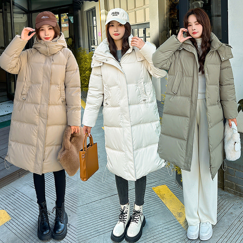 Thickened Down Loose Cotton Jacket Coat