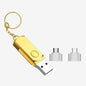 Compatible with Apple , Ultra-large capacity metal USB flash drive