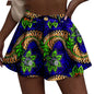 African Duplex Printing Batik Shorts