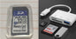 Mobile phone memory card recorder memory card