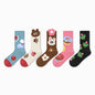 Cartoon Design Sense Spring And Autumn Stocking Cotton