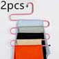 Magic non-slip s-type home pants rack