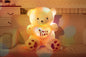 Lingjun Teddy Bear Plush Doll Music Glowing Hugging Bear