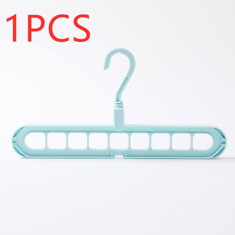 9-hole Clothes Hanger Organizer Space Saving Hanger