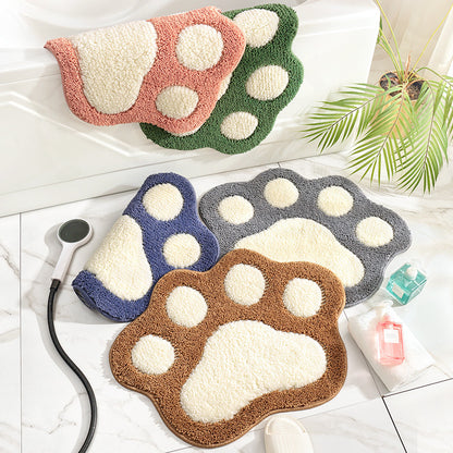 Anti-Slip Mat Bathroom Carpet Door Mat Cute Bathroom Foot Mat