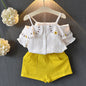 Kids Girls Clothes For Baby Girl Kids T-Shirt Shorts Suit