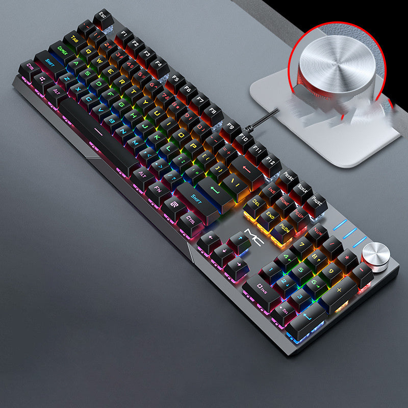 New Mechanical Keyboard Green Axis Black Axis Tea Axis Red Axis Gaming Gaming Desktop Computer Wired