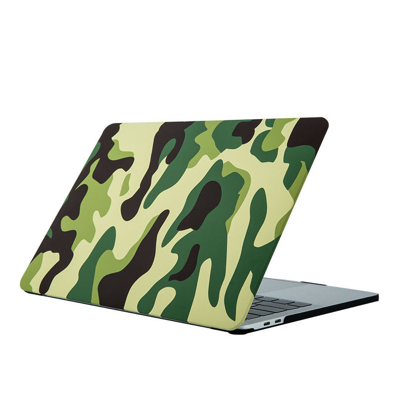 Compatible with Apple, Macbook Notebook Computer Protective Shell Air13 Shell Frosted Painted Marble Protective Cover