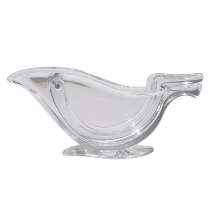 Manual Lemon Juicer Transparent Acrylic Elegance Bird Shape Lemon Slice Squeezer Kitchen Tools Gadgets