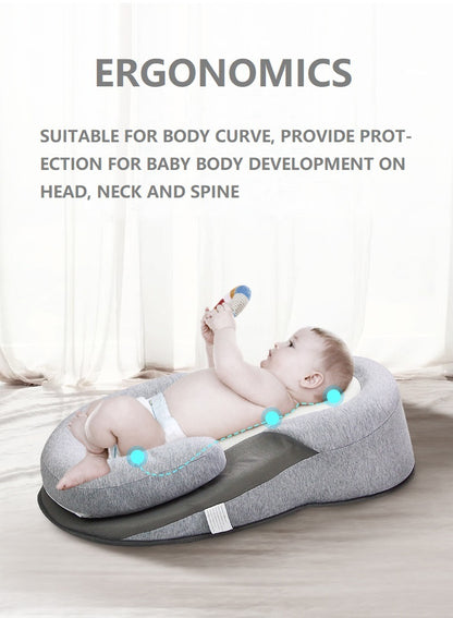 Baby Anti-Spit Milk Slope Pillow