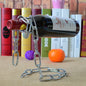 Suspended Wrought Iron Chain Red Wine Shelf Wine Bottle Decoration European Style