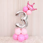 Birthday party aluminum balloon