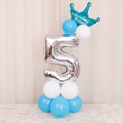 Birthday party aluminum balloon