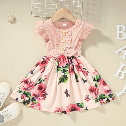 Toddler Kids Baby Girls Clothes Summer Girls Dress