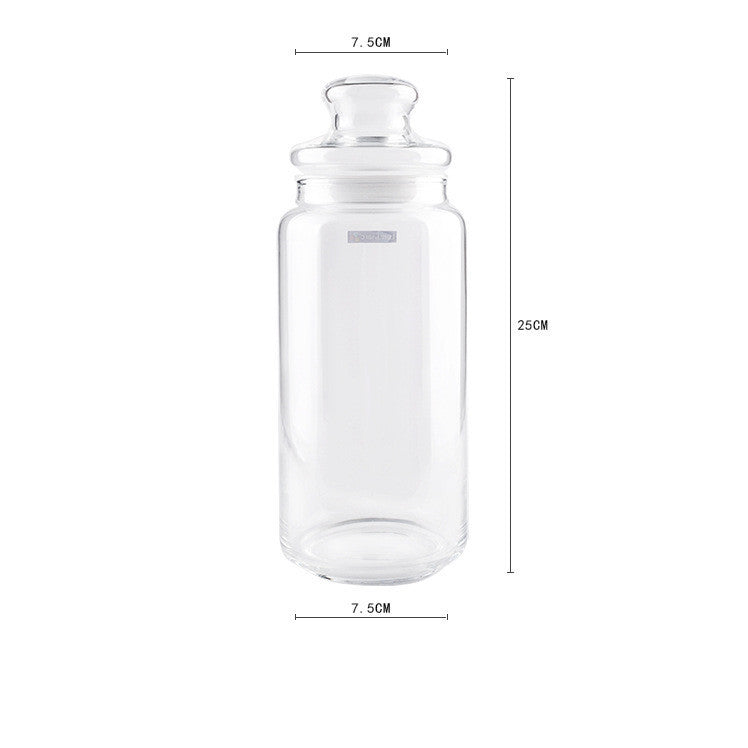 Kitchen glass storage jarKitchen glass storage jar