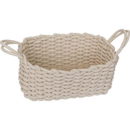 Nordic Wind Hand-woven Thick Cotton Rope Storage Box Simple Storage Basket