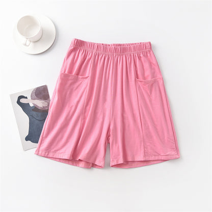 Damen Baumwolle Sommer Shorts Dünn