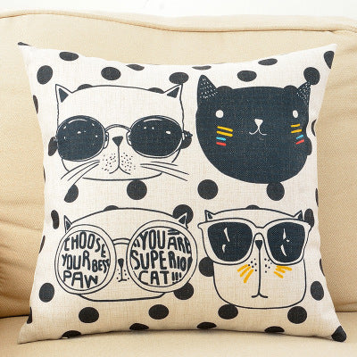 lovely cartooncouch pillow