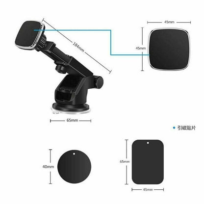 Car Bracket With Adjustable Strength Suction Cup