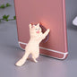 Cat reinforcement mobile phone suction cup bracket lazy mobile phone holder