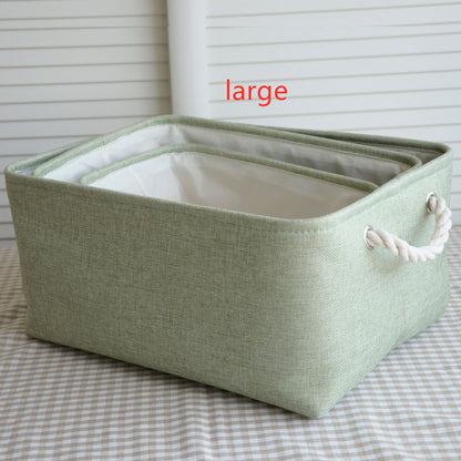 Nordic Japanese fabric storage basket