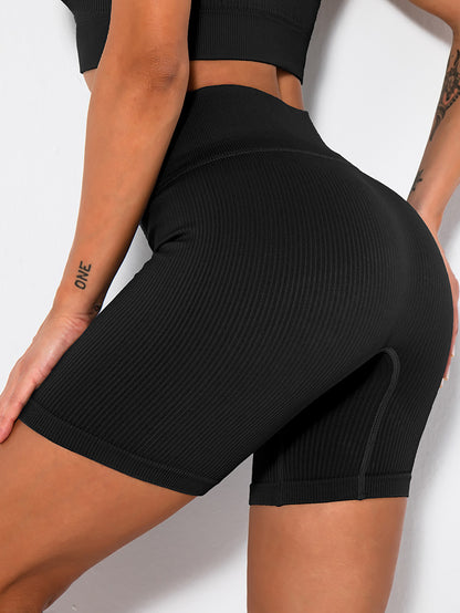 3 Pack Ribbed Soft New Cheap Women's High Waisted Biker Shorts Anti Chafing Slip Shorts Shorts Underwear Yoga Workout Shorts