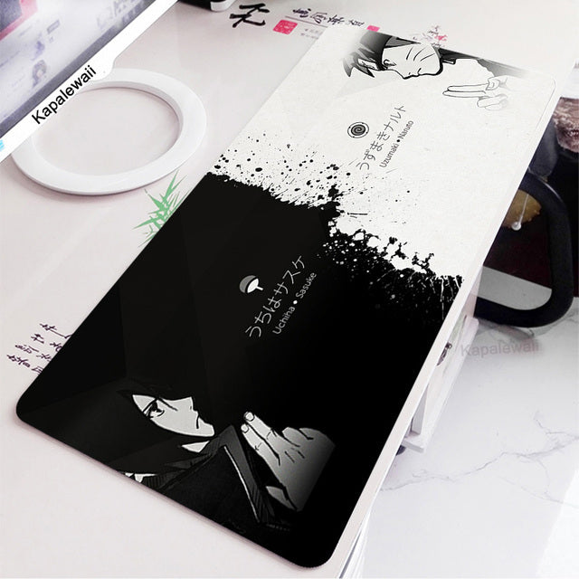 Black And White Desk Mat Gaming Mouse Pad Large Mousepad Gam