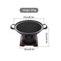 Mini BBQ Grill Alcohol Stove Home Smokeless Barbecue Grill Outdoor BBQ Plate Roasting Meat Tools