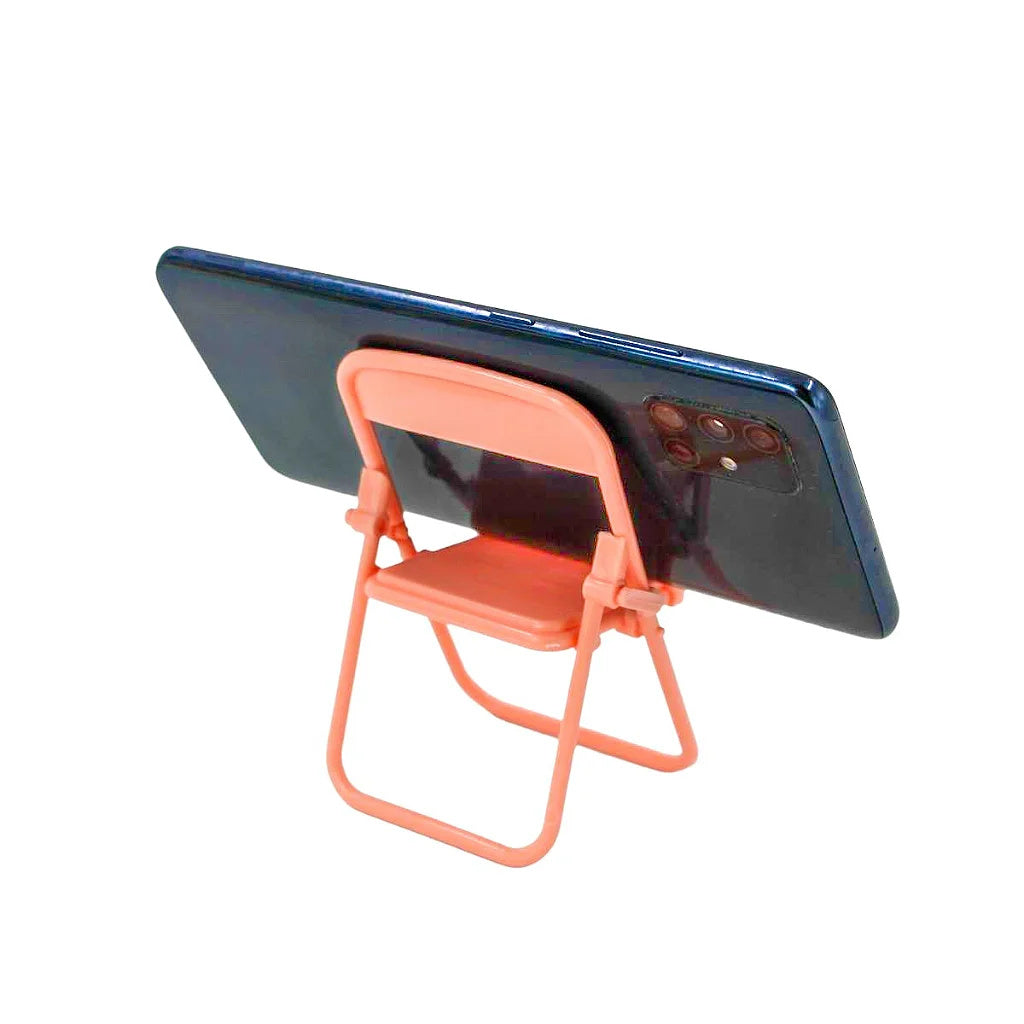 Mobile Phone Holder Format Portable Folding Creative Table Chair