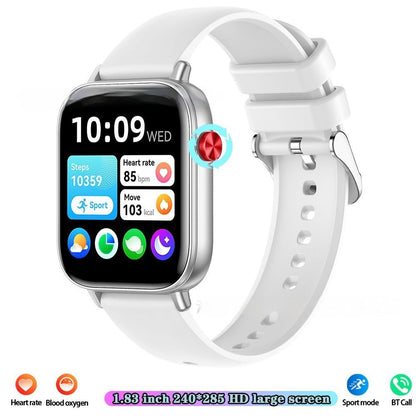 Smart Watch Mobile Pedometer Heart Rate Monitoring Bluetooth Calling 169 Touch Display Smart Bracelet