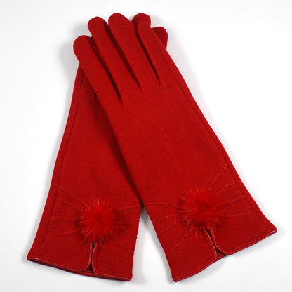 Women's Winter Warm Spun Velvet Gloves